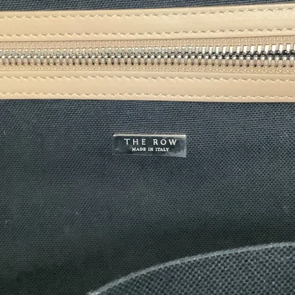 The Row Beige Leather Small Bowler Satchel - Picture 5 of 7